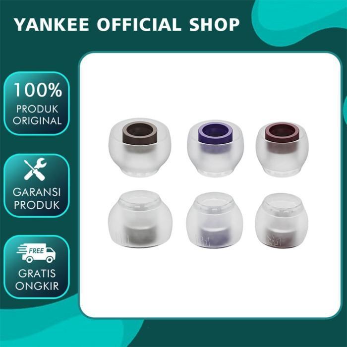 TRI Clarion Eartips Upgrade Silicone Eartips for IEM Earphone - S (1 Pasang)