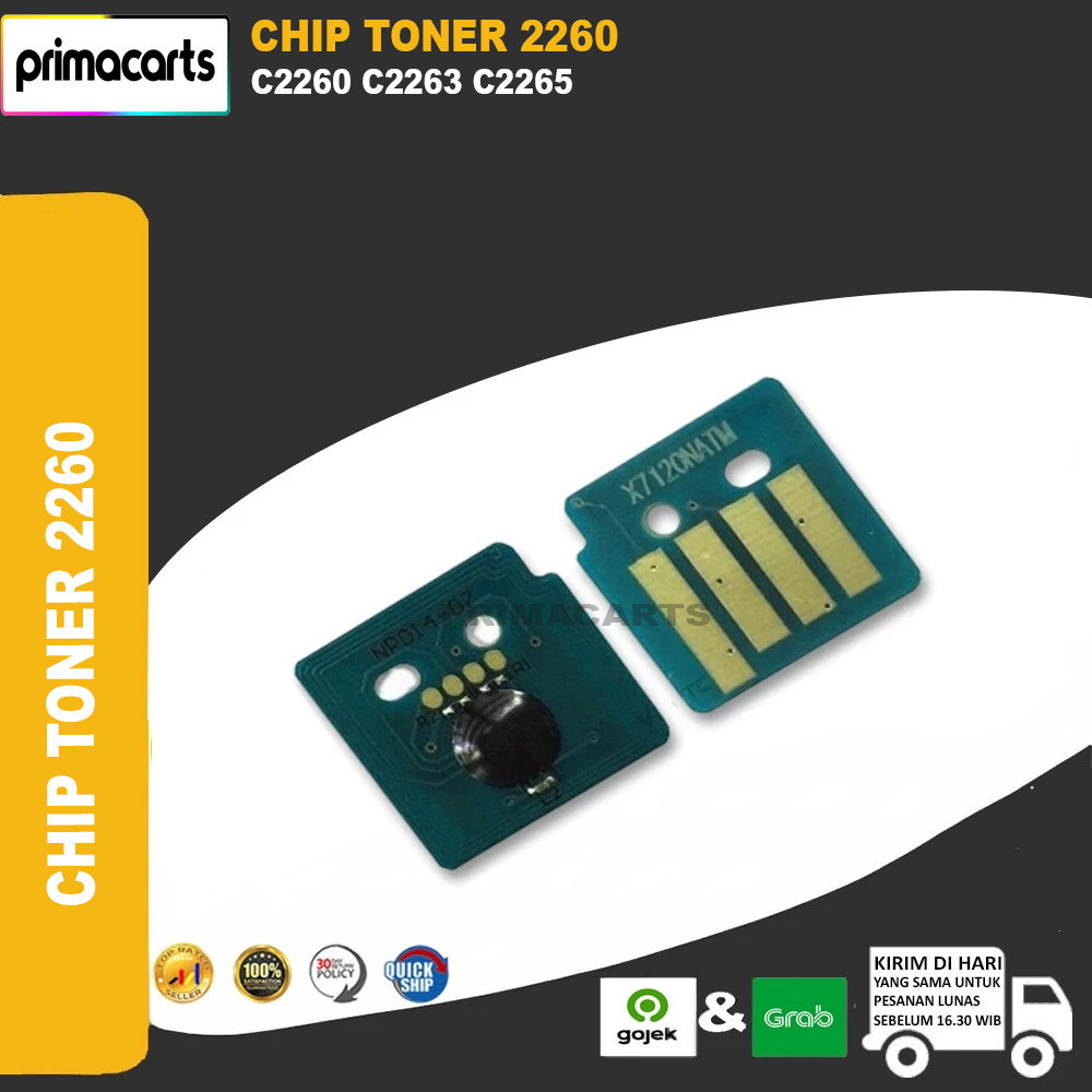 Chip Toner Xerox DocuCentre IV 2260 C2260 C2263 C2265 Color