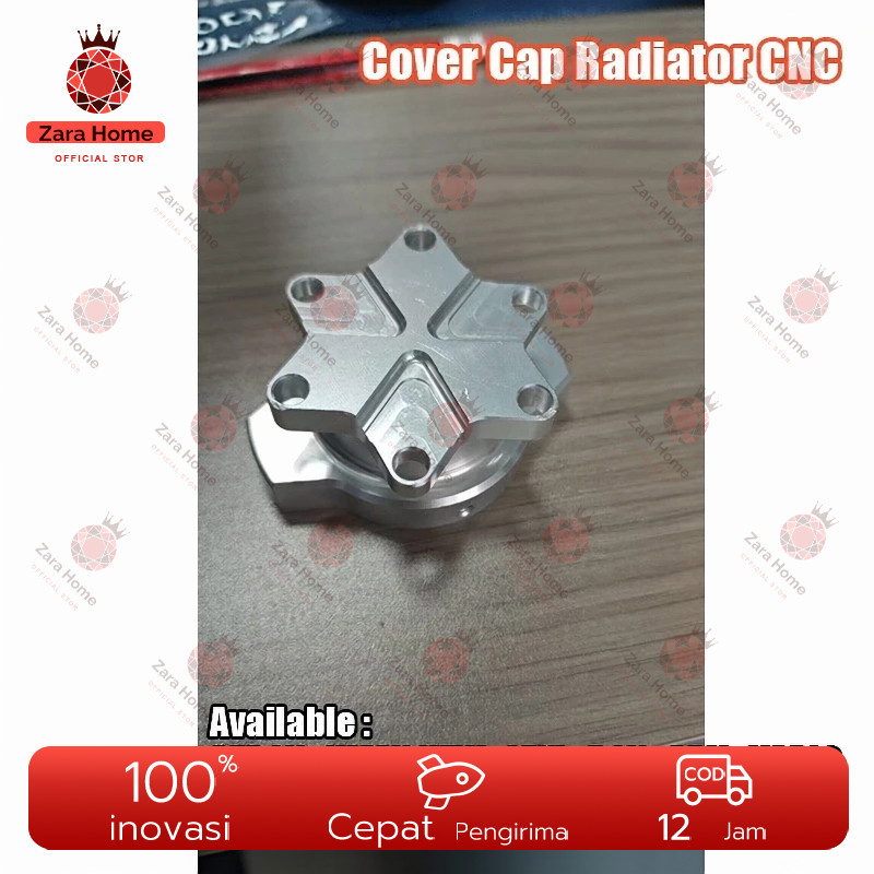 Cover Cap Radiator NSA Aluminium Billet CNC Vario Aerox Nmax PCX Modifikasi Motor Kompetitor ARM Aru