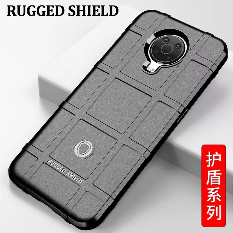 Case Nokia G10 G20 Case Rugged Shield Armor Softcase Casing #BLUES