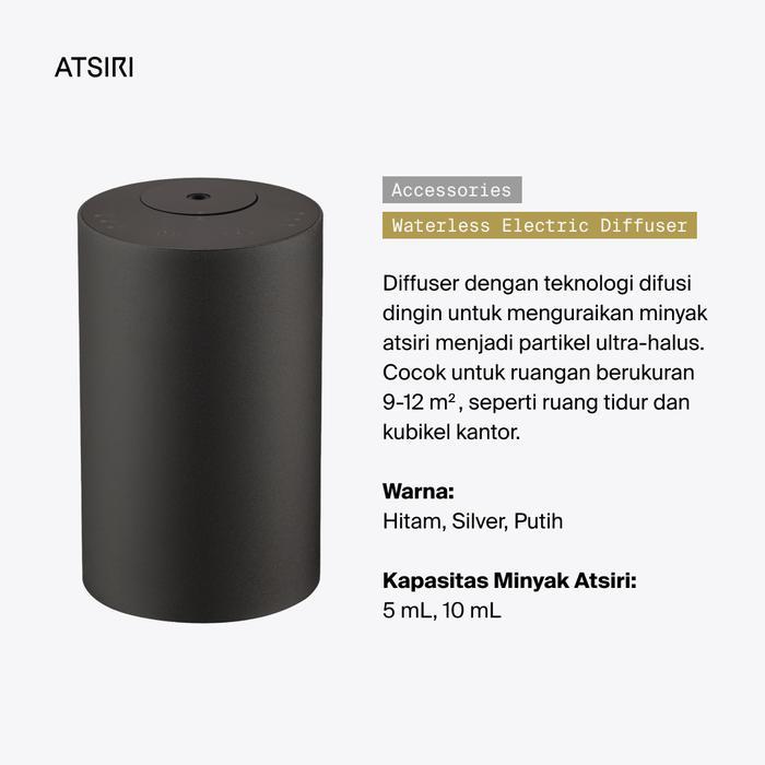 ATSIRI Portable Waterless Diffuser - Black