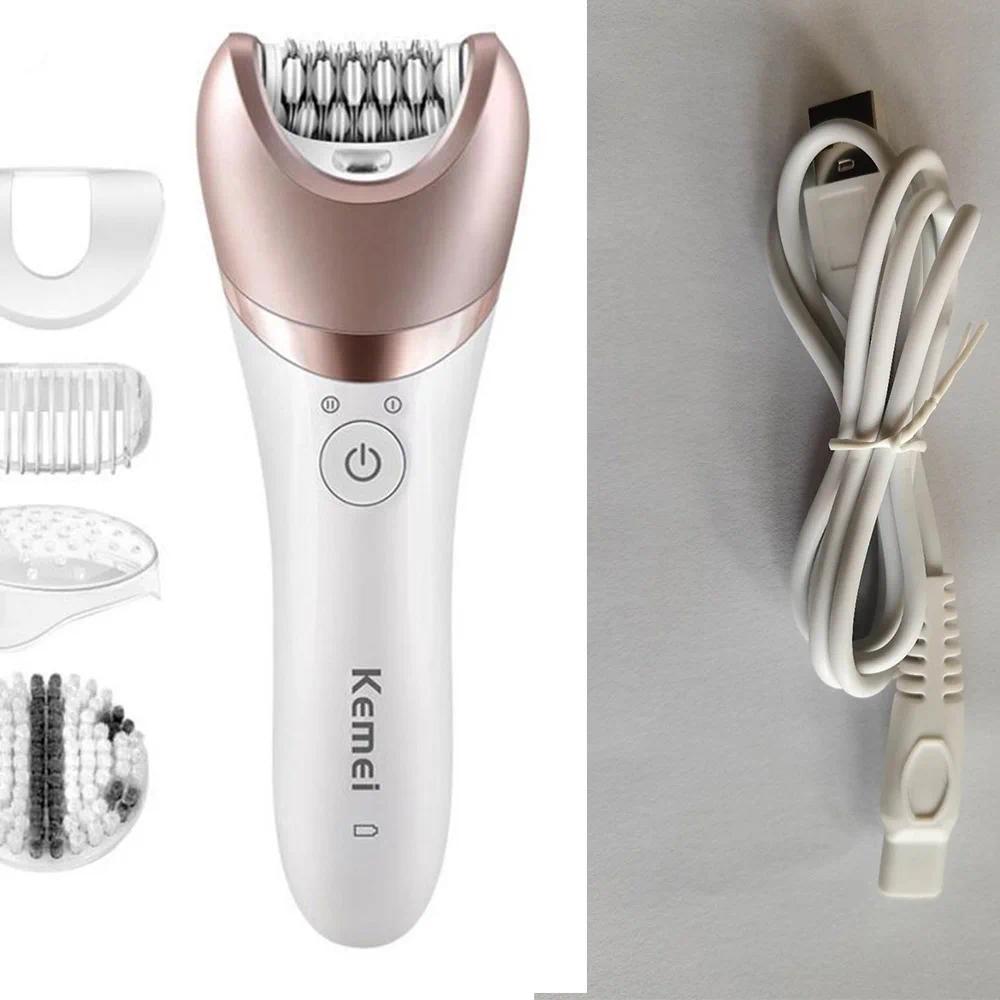 Kemei 8001 Epilator Original Charger USB Charge Cable KM-8001 Shaver Power Supply