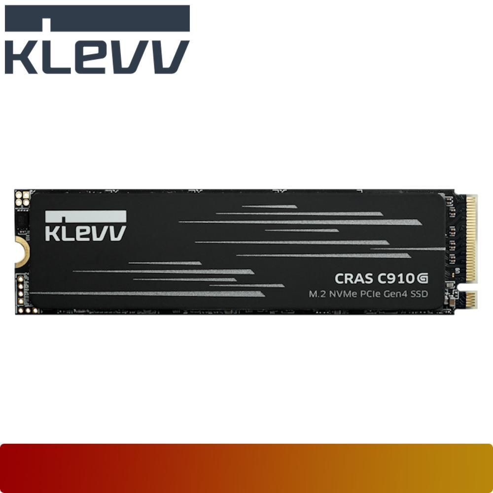 KLEVV CRAS C910G 500GB M.2 NVMe PCIe Gen4x4 Solid State Drive