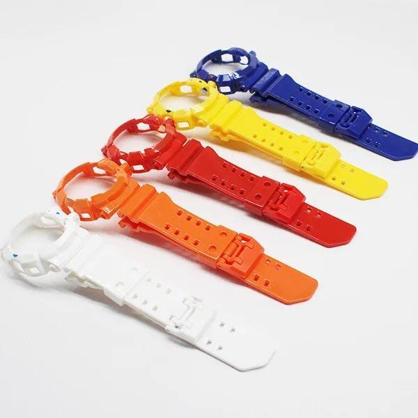 Watch Accessories Resin Watch Band GA-400 Strap with Cover Protective Case Smart Bracelet Bezel Fram