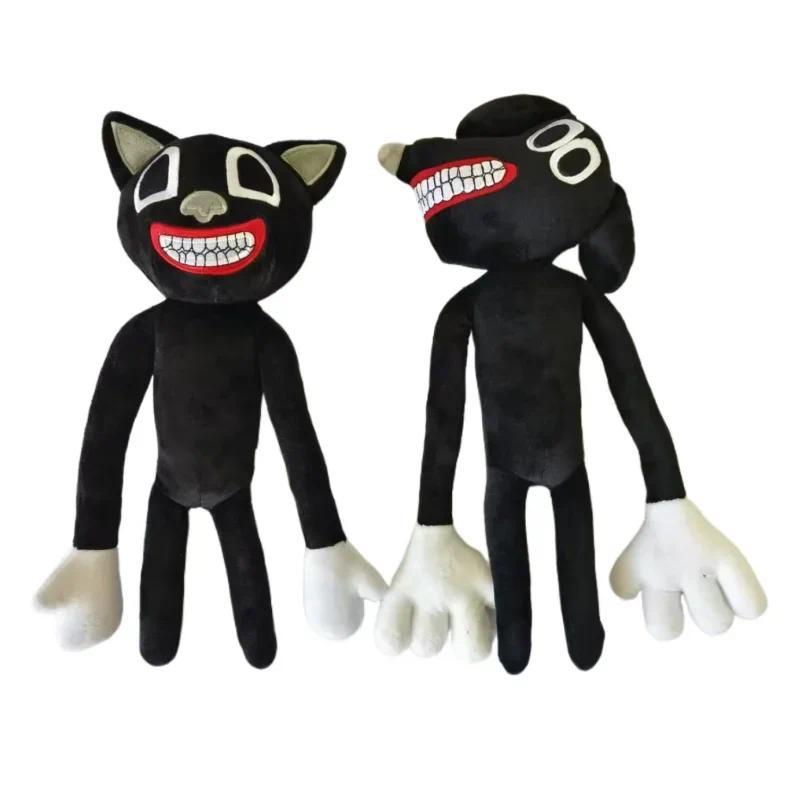 32cm Bendable Siren Head Plush Toy Black Cat$Dog Soft Toy Horror aracter Stuffed Animal SirenHead To