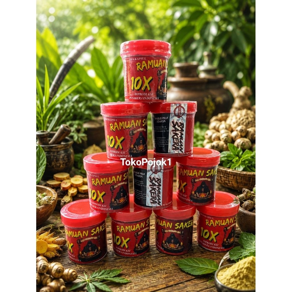 ( PROMO SEHAT ) Ramuan Sakera Original Isi 6 Kapsul Merah - Membantu Stamina Pria Dewasa