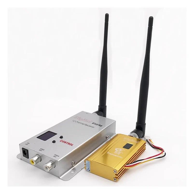 1.2Ghz 1.2G 8 1.5W 1500mw Wireless AV Sender TV Auo Video Transmitter Receiver For FPV Quadcopter RC