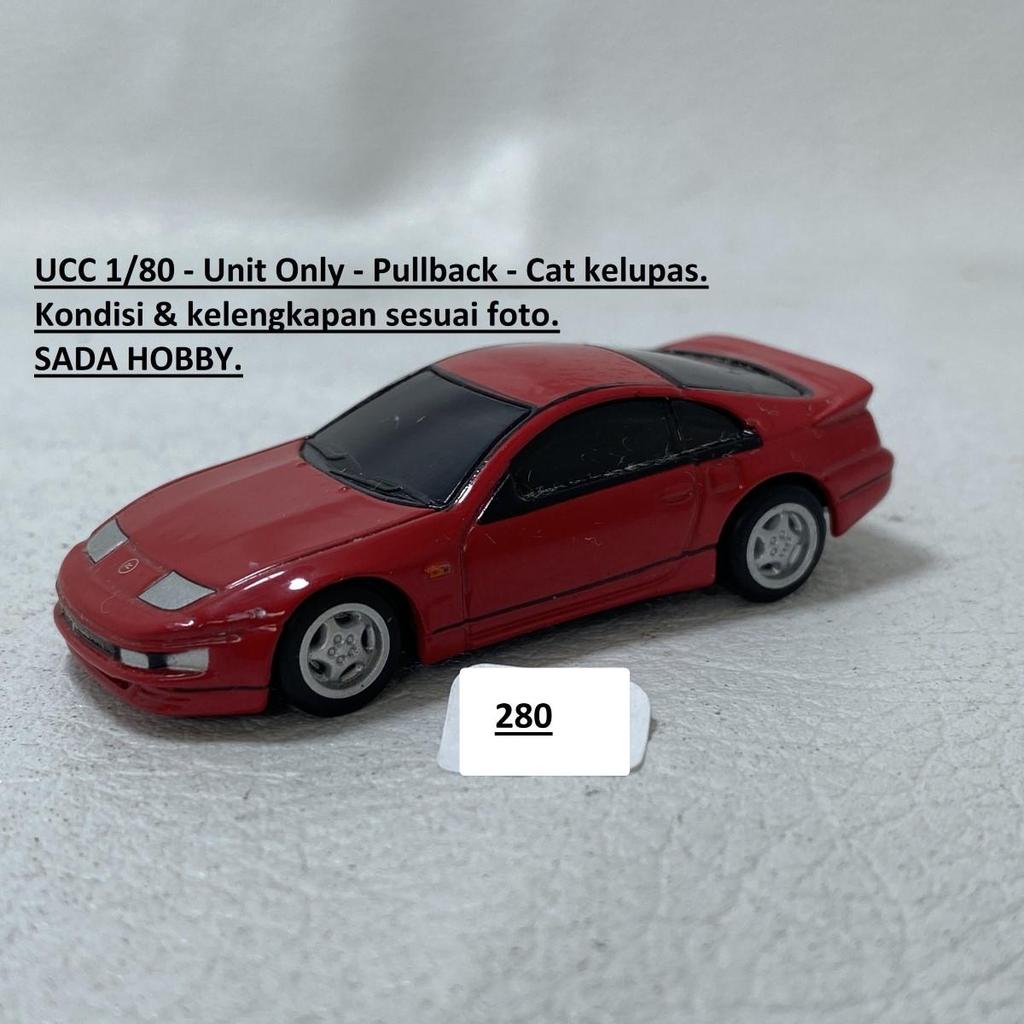 UCC 1/80 Nissan Fairlady 300ZX Z32 Red Unit Only
