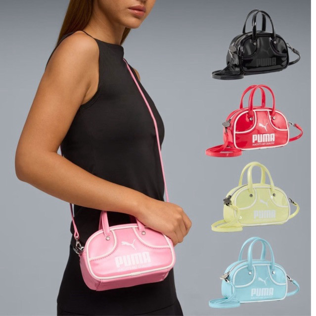 Tas Puma Origina/PUMA Unisex PUMA 1976 Archive Mini Grip Bag 2.5LP,1L/Grip Bag Keychain 0.2L