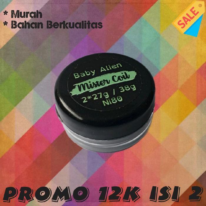 PROMOKawat Baby Alien Super Meletek isi 2 - Tanpa WadahSALE