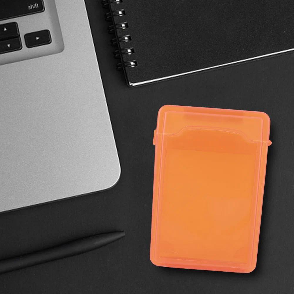 3.5 Inch IDE SATA HDD Caddy Case Dustproof Plastic Portable Hard Disk Protection Case Shockproof HDD