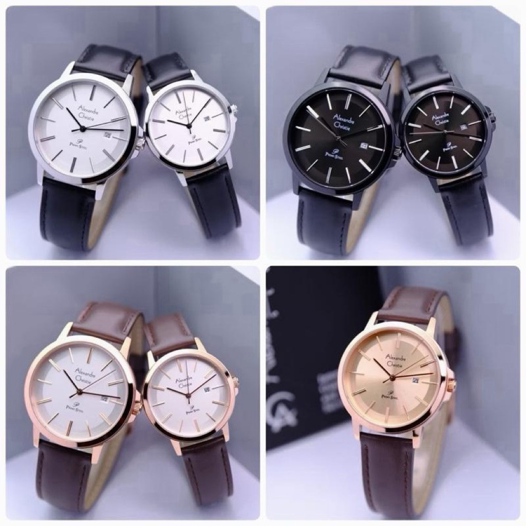 Jam Tangan Couple Alexandre Christie Ac1036 Ac 1036