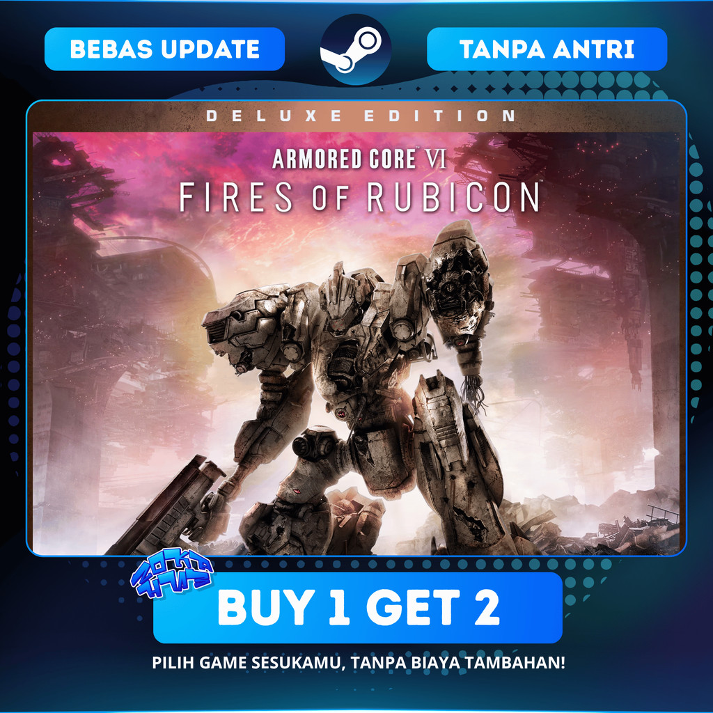 Armored Core VI: Fires of Rubicon Deluxe Edition Steam Sharing | Offline | Lifetime | Zoka Hub