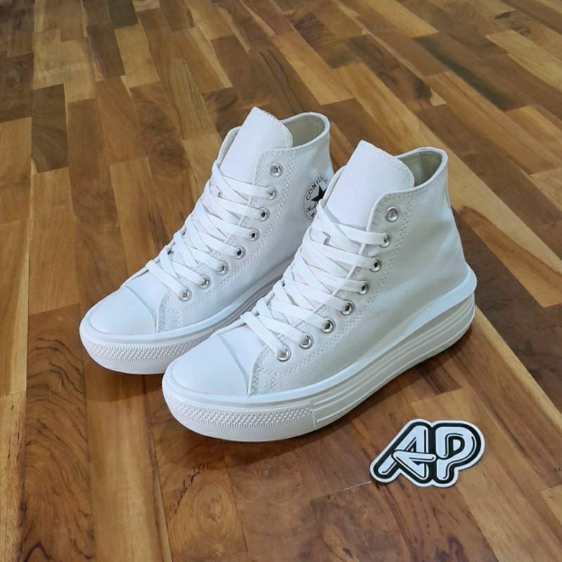 Converse Chuck Taylor All Star Hi Move Platform White