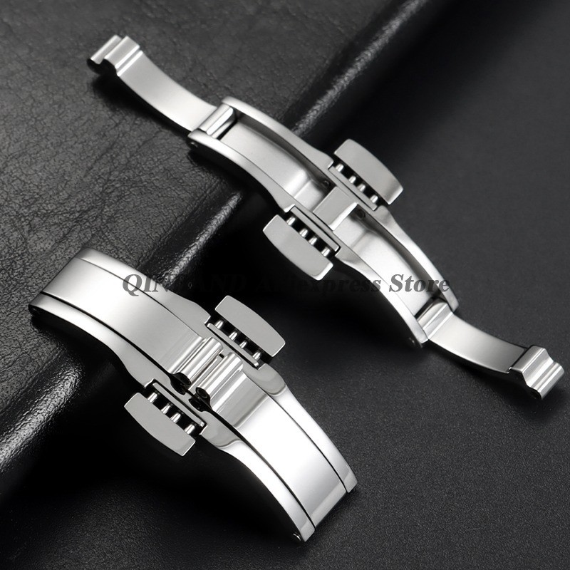 Watchband Buckle Clasp for Tissot T1853 Butterfly Watch Buckl for Tissot T1853 T035617 T035439 Stain