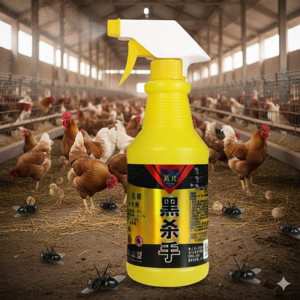 SEMPROTAN RACUN LALAT SIAP PAKAI Pembasmi Lalat Ampuh: Perlindungan Total untuk Peternakan Anda