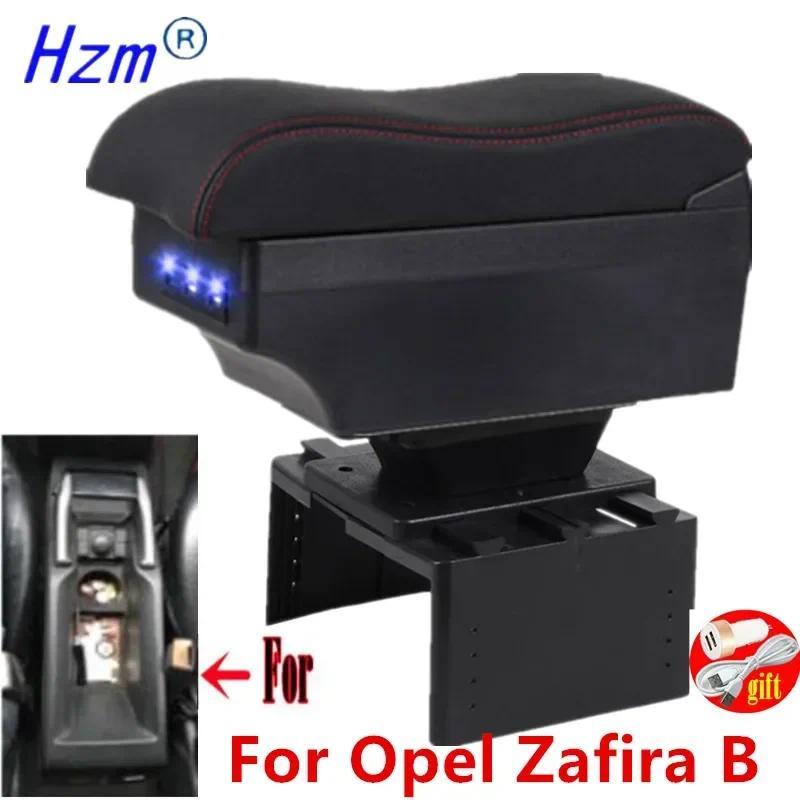 For Opel Zafira B Armrest Box For Opel Zafira B Car Armrest Interior Parts Center Storage box with U