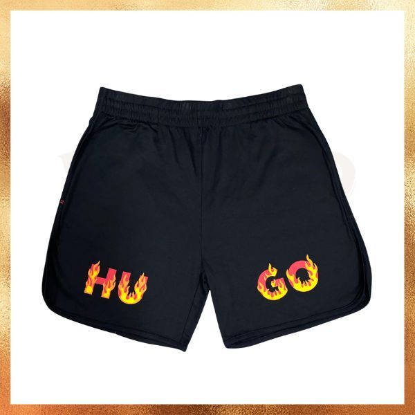 Celana Hugo Boss Flame Black Short Original