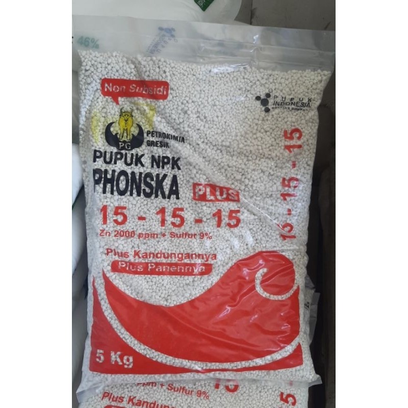 Pupuk Phonska Plus NPK PETRO ~ Kemasan 5kg ORIGINAL