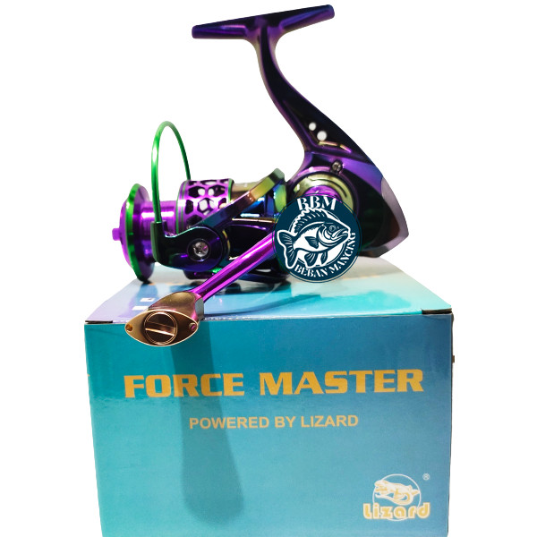 Reel Pancing LIZARD FORCE MASTER 3000 / 5000 (9+1 Bearing) Power Handle Murah