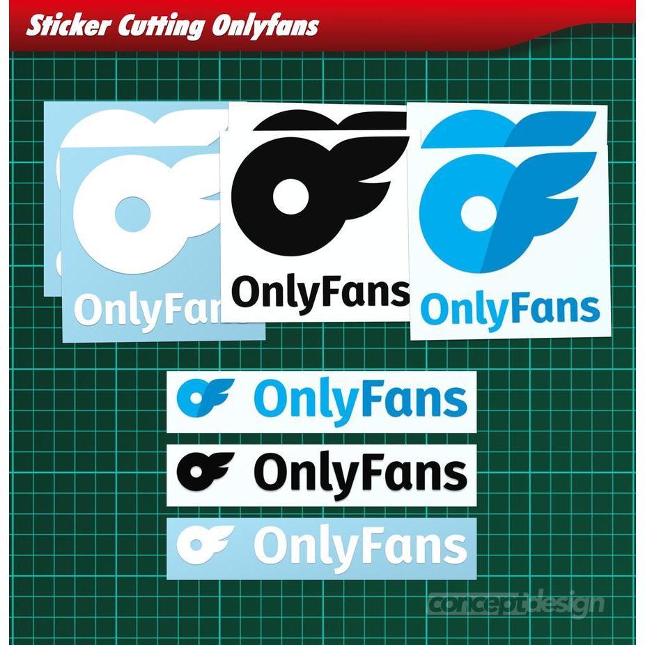 Stiker/Sticker Cutting Logo Onlyfans