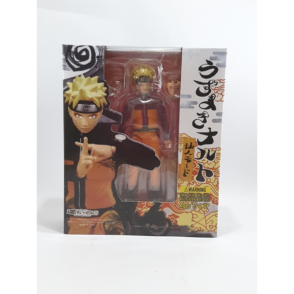 SHF Naruto Uzumaki Shippuden Sannin Sage Mode Figuarts Figure NEW MIB