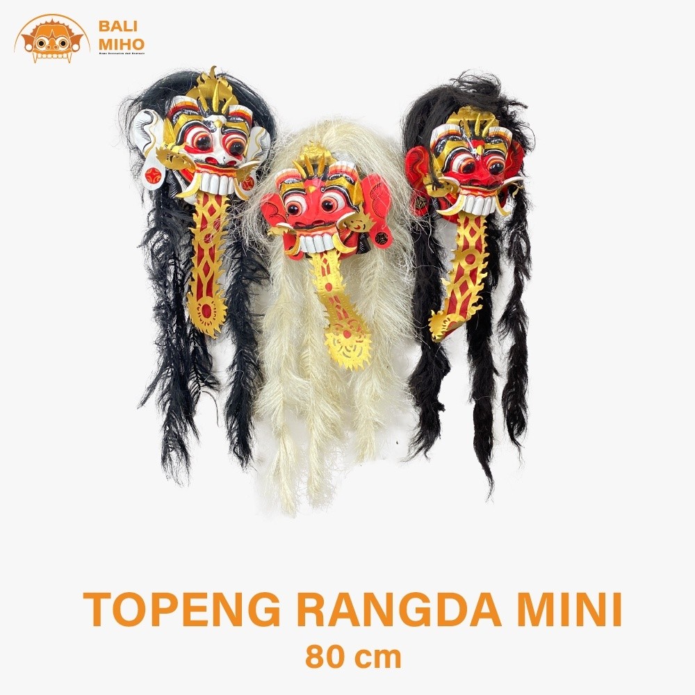 Topeng Rangda Kecil - Rangde Kecil - Rangda Small/TOPENG BALI TOPENG RANGDA TOPENG LEAK MURAH