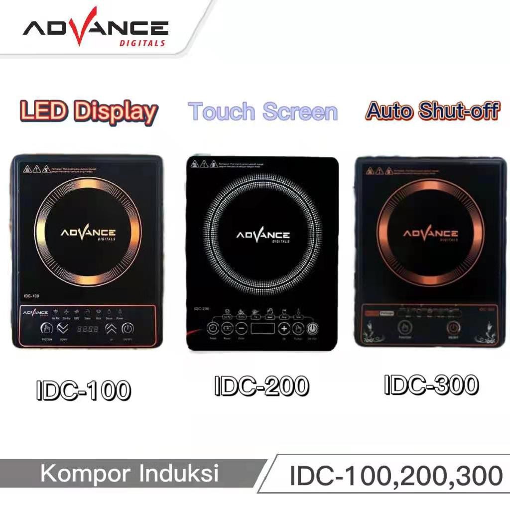 Kompor Listrik Advance IDC 100 - IDC 300 550 watt / Kompor Induksi IDC100 IDC300 kompor induksi list