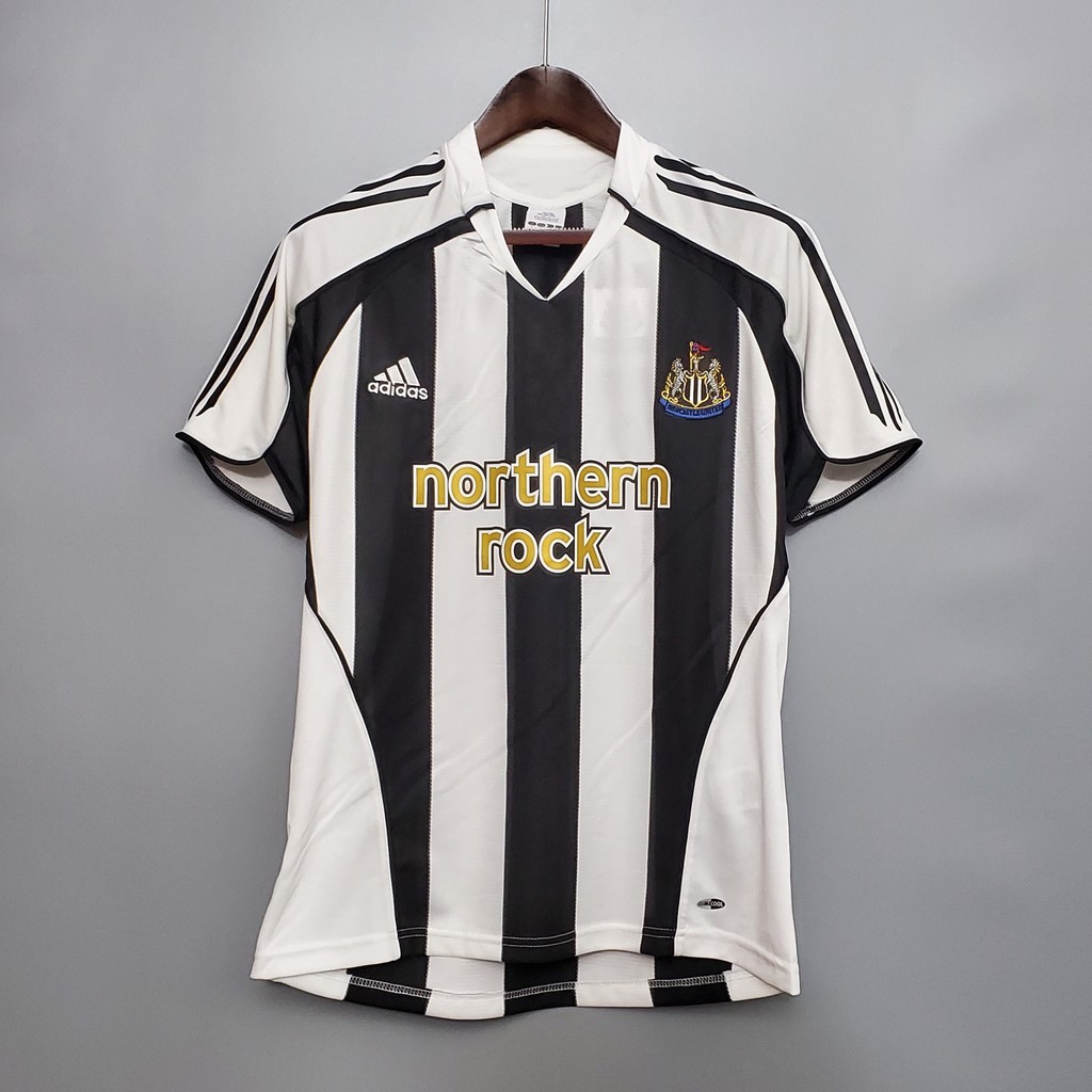 Jersey Retro 05/06 Newcastle United home A21 T shirt pria