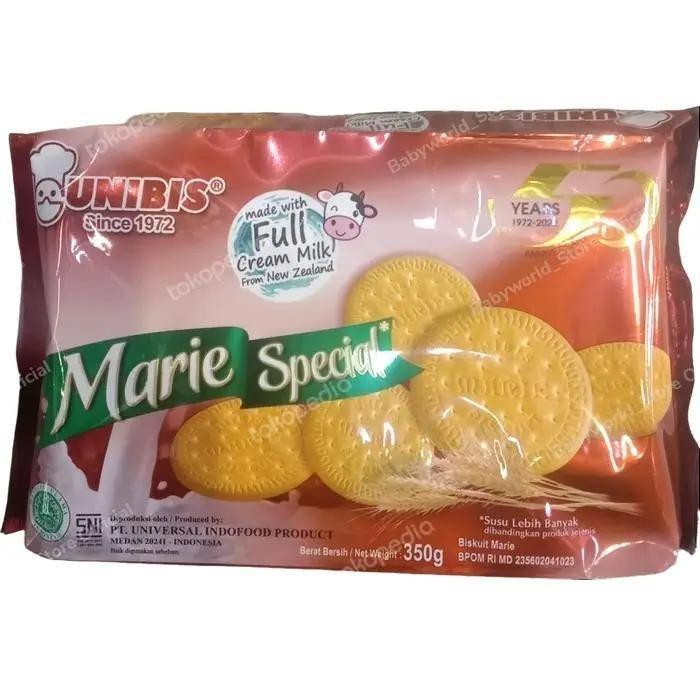Unibis Marie Special Biscuit Marie Susu 350gr