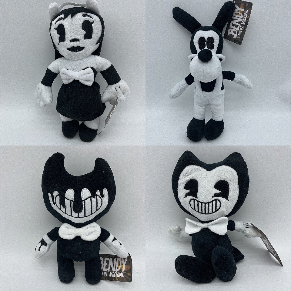 Hot 25/30cm Plush Bendy Doll And The Plush Ink Machine Toys StuffedThriller Game Plush Doll Soft Toy