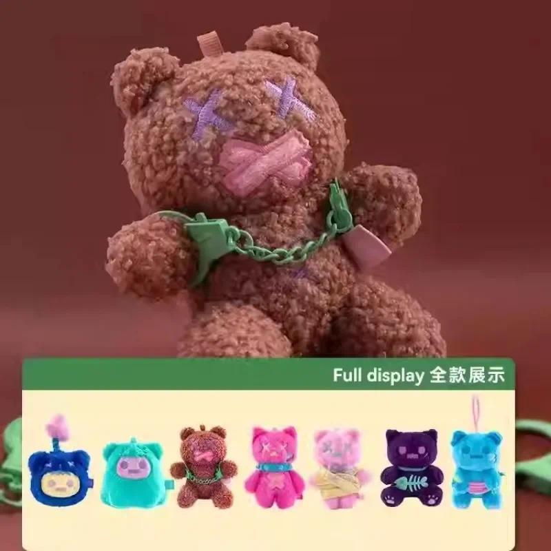 ShinWoo Baddy Bear Town Series Plush Blind Box Toys Cute Action Figure Model Surprise Mystery Box Pe