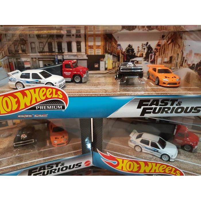 Hot Wheels Premium Fast & Furious Diorama Set