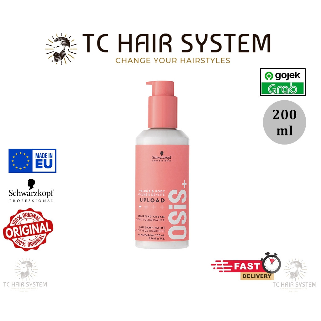 KJM - Schwarzkopf Osis Volume Boost Upload Volume Cream 200 ml