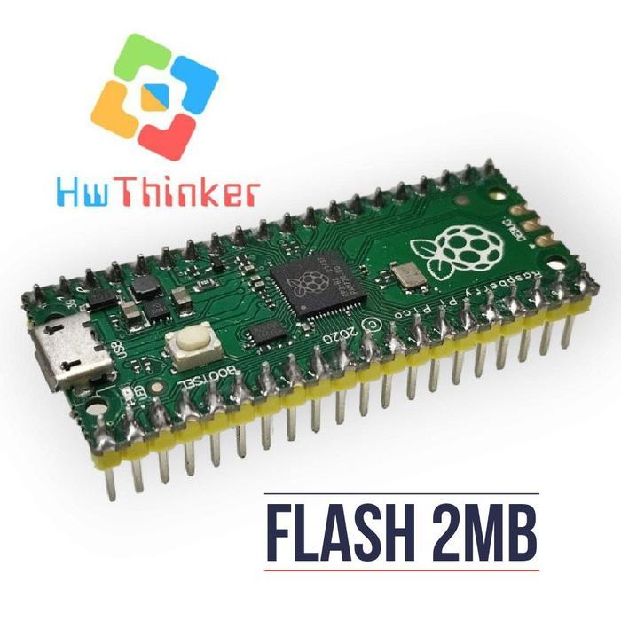 Raspberry Pi Pico RP2040 RP 2040 ARM Microcontroller Board Micropython - Pico Tersolder BEST