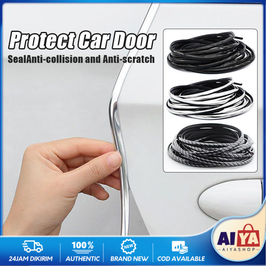 10M List Karet Pintu Mobil Seal Strip Peredam Suara Anti Gores Anti Debu Anti Air Pelindung Pintu Do
