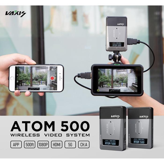 Vaxis Atom 500 Wireless HDMI Wireless Video Transmission 250m Terlaris