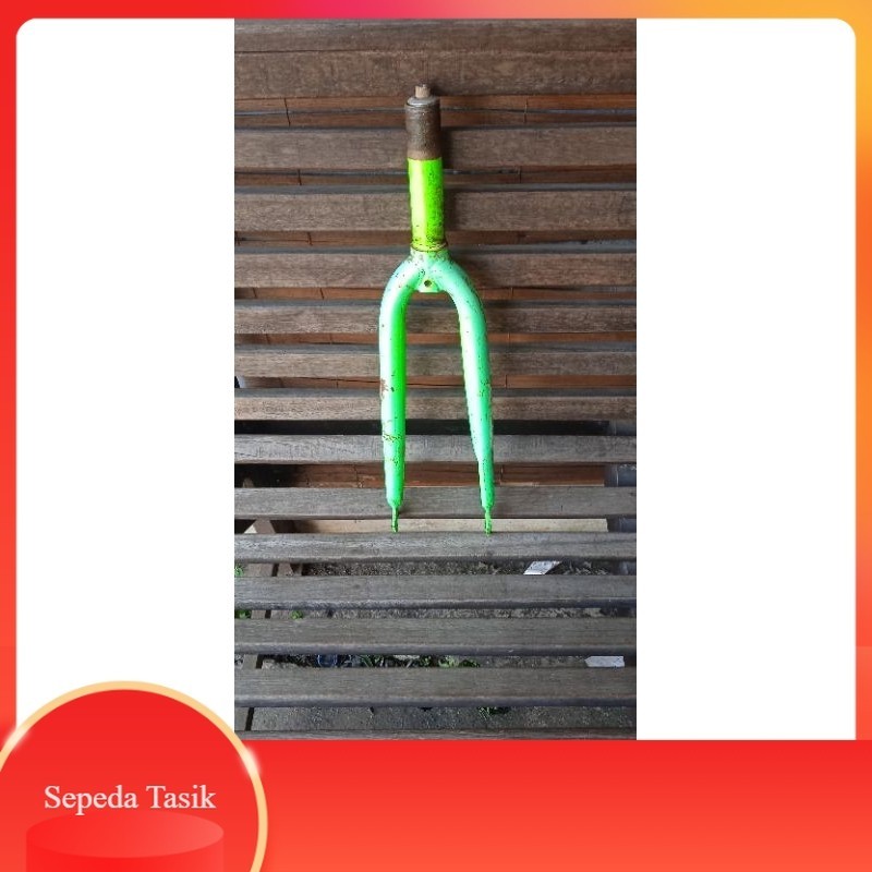 fork sepeda lipat 20 oversize cakram antiq