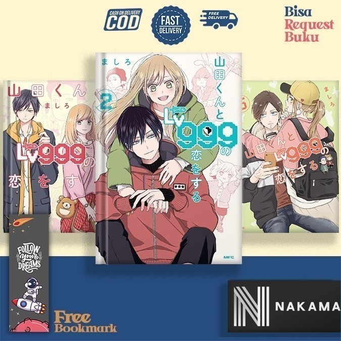 komik manga yamada kun to lv999 no koi wo suru (Vol. 1-7) (ENG)