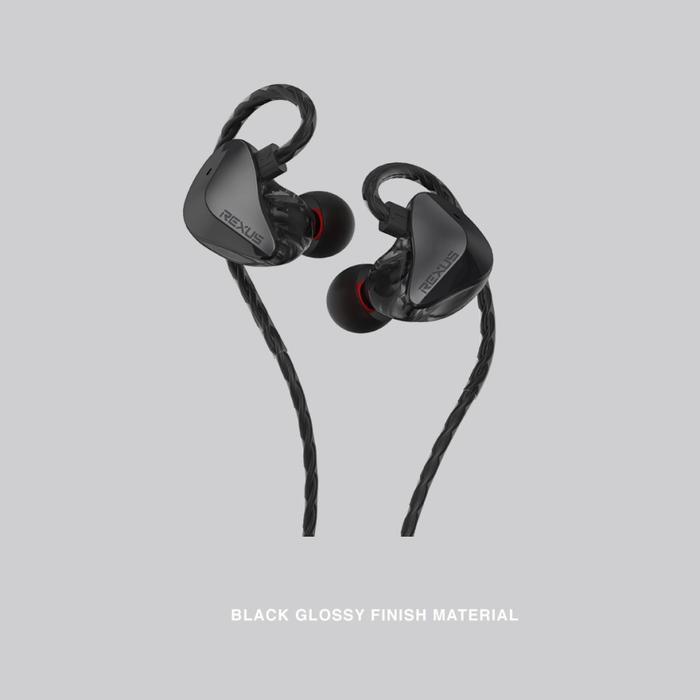 Earphone REXUS EZ4 / Earphone - Hitam