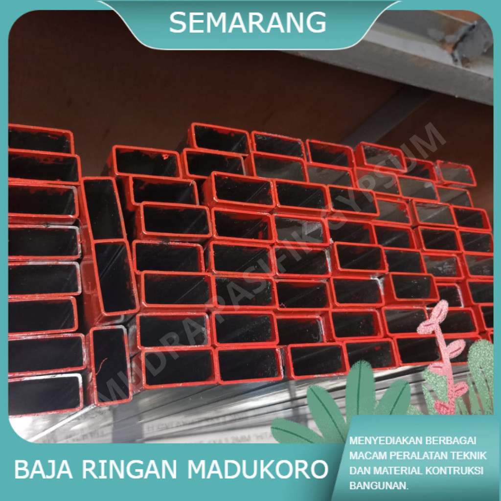 HOLLOW GALVANIS 2X4 TEBAL 1,8 MM HOLLOW GALVANIS 6M 20X40 1,8MM