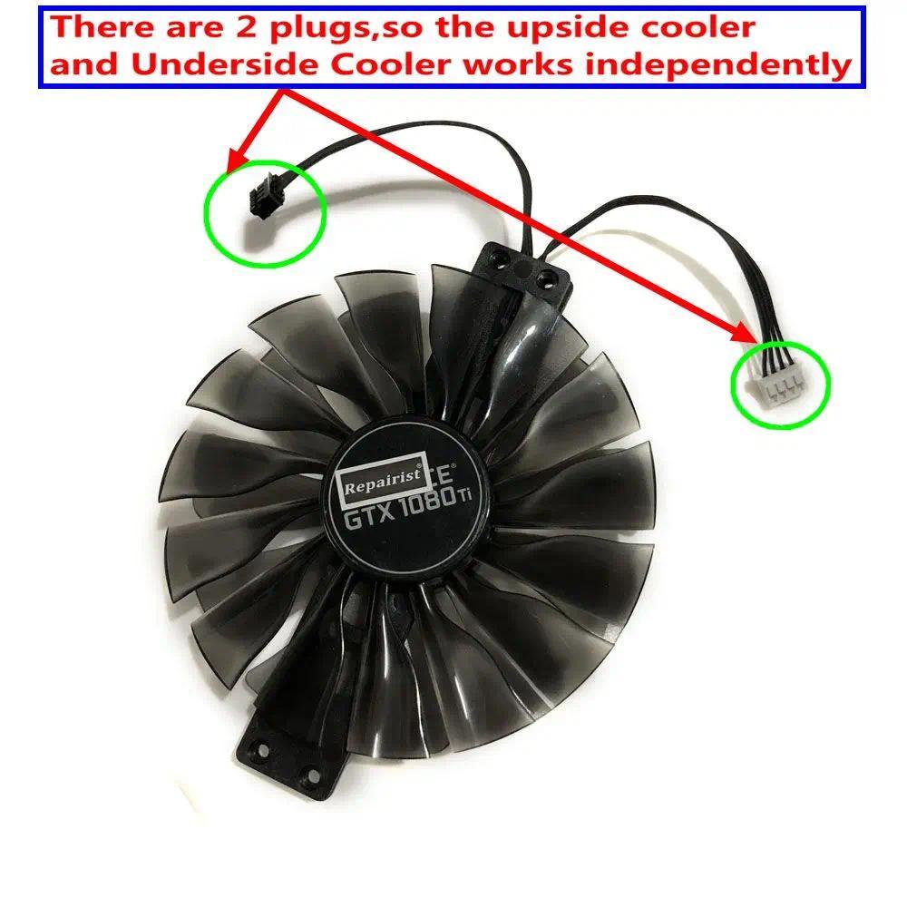 FD10010H12S,GPU VGA Fan,Graphics Video Card Cooling,For Palit GTX1080Ti GTX 1080Ti  1080 Ti GameRock
