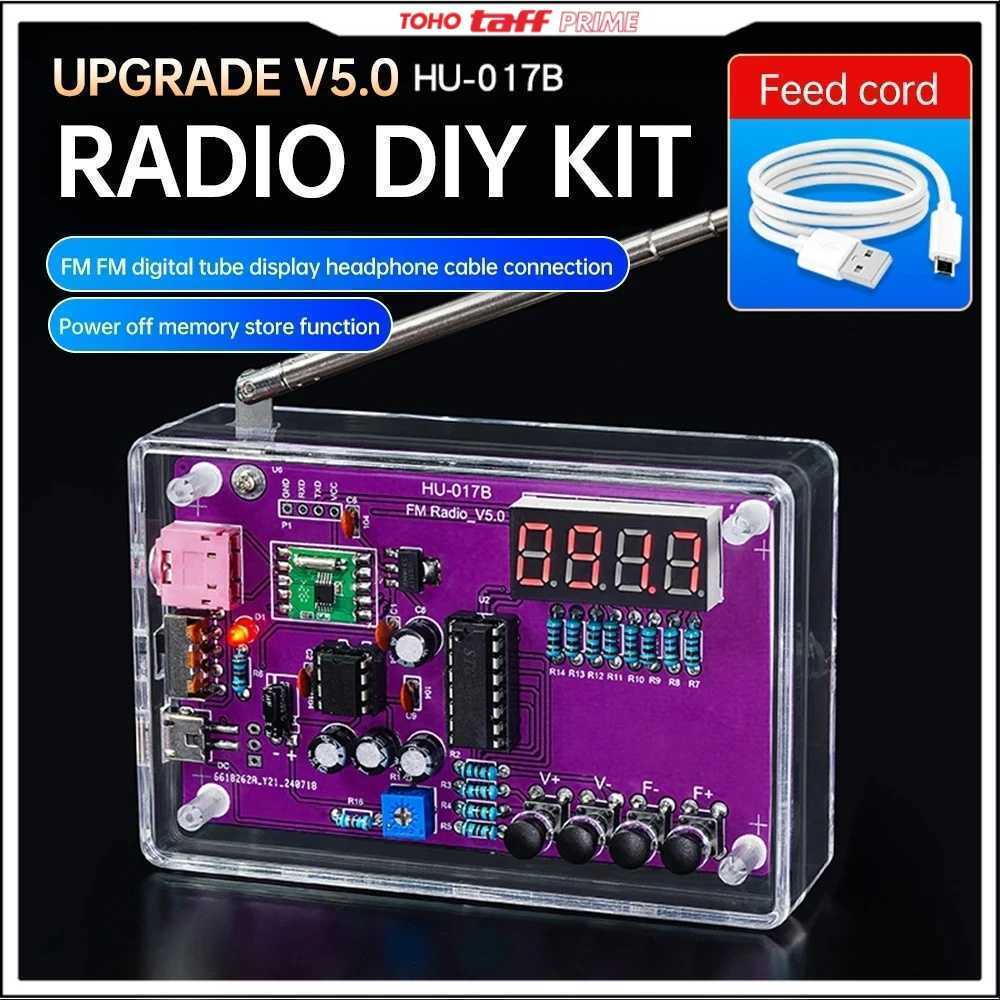 Radio FM DIY Portable RDA5807 Module Frequency 87-108MHz - HU-017B
