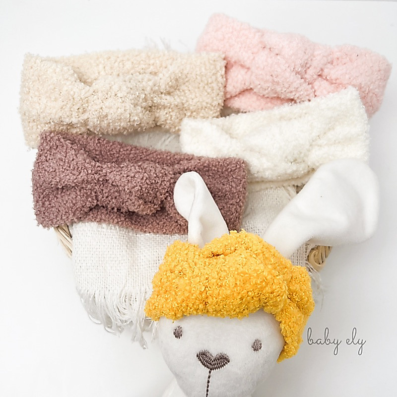 BABY ELY | 0-6 th Celeste Bandana bayi perempuan pita besar big bow bludru velvet premium bando newb