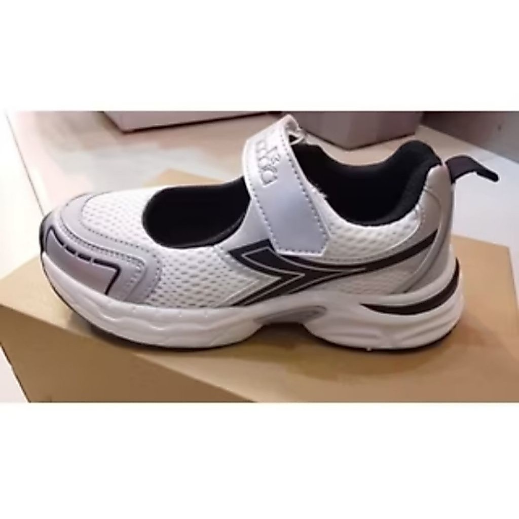 DIADORA PILANO WHITE BLACK Size 35 & 36