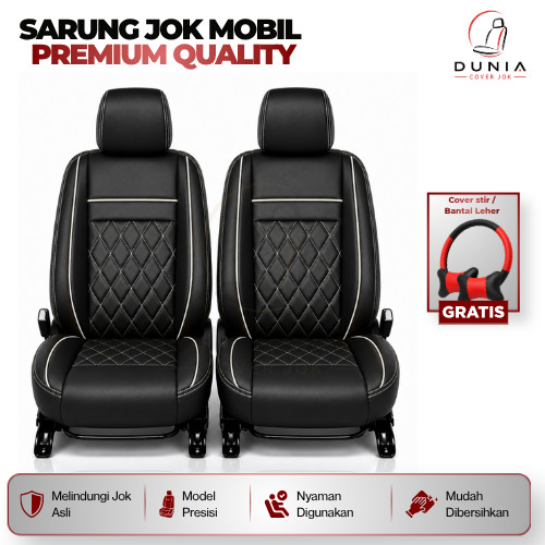 SARUNG JOK 2 BARIS HONDA JAZZ BAHAN CHEROKEE AP FORCE ORIGINAL