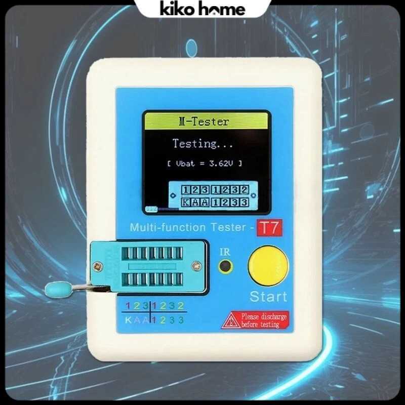ESR Meter Multifunctional Transistor Tester Resistance Thyristor - LCR-T7