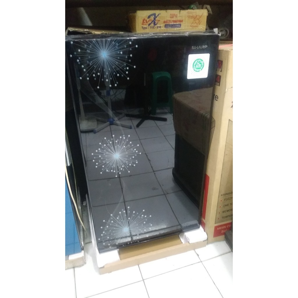 Kulkas Sharp 1 pintu Shine SJX 167 SJX167 SJX-167 150 Liter