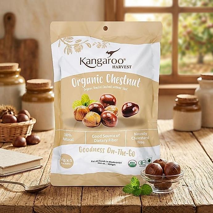 KANGAROO ORIGINAL CHESNUT 60GR / Buah Berangan Panggang 60gr