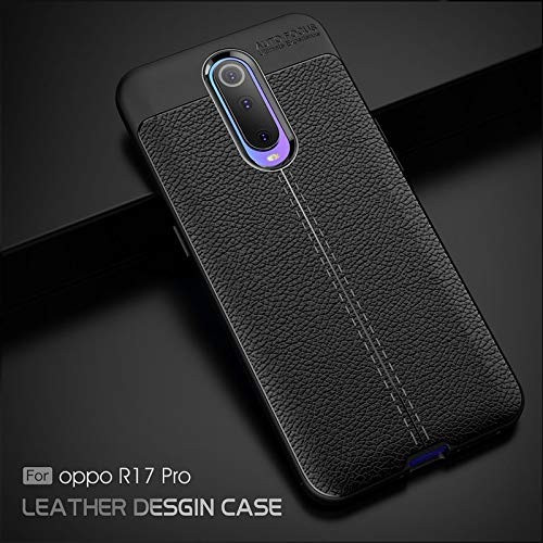 CASE OPPO F11 PRO / R17 / R17 PRO AUTOFOCUS CARBON SILICONE LEATHER CASE #WSD
